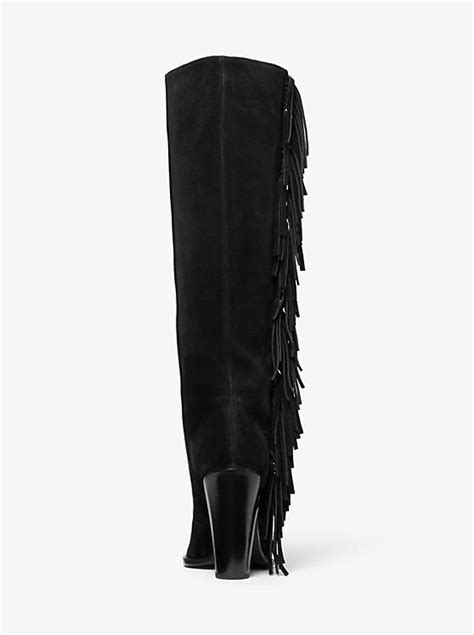 Micki Fringed Suede Boot 